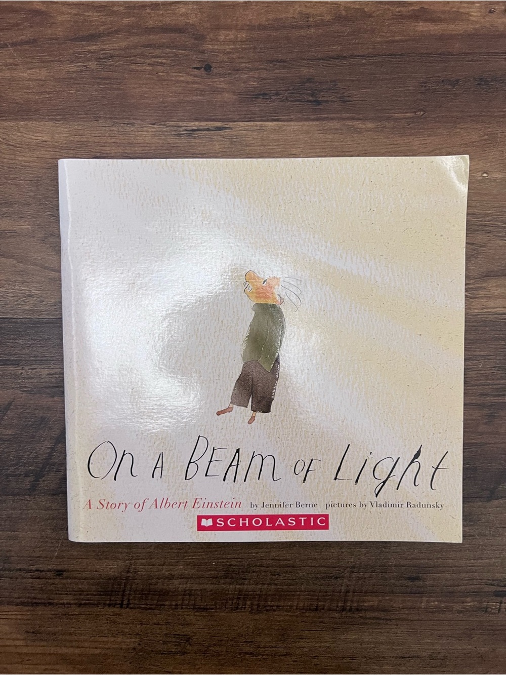 3/$30 🍀 — Paperback —On a Beam of Light - Jennifer Berne